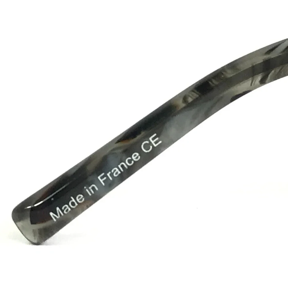 J.F. Rey Eyeglasses Frames JF2601 0505 Silver Ribbed Textured Half Rim 55-18-130